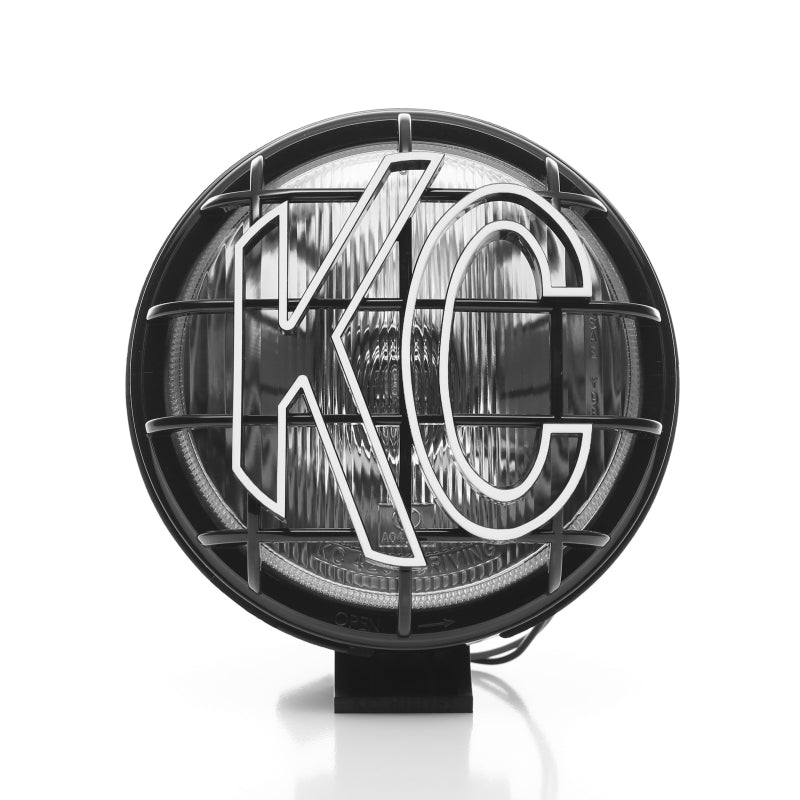 KC HiLiTES Apollo Pro 6in. Halogen Light 100w Spread Beam (Single) - Black