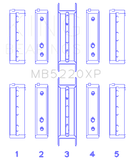 King Subaru WRX/STi EJ20 EJ22 EJ25 Flange