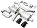 AWE 19-23 BMW 330i / 21-23 BMW 430i Base G2X Touring (Excl. Conv) Axle-Back Exhaust - Diamond Black