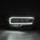 AlphaRex 16-23 Toyota Tacoma NOVA-Series LED Projector Headlights Alpha-Black