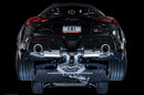 AWE Tuning 2020 Toyota Supra A90 Resonated Touring Edition Exhaust - 5in Chrome Silver Tips
