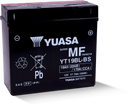 Yuasa YT19BL-BS Maintenance Free AGM 12-Volt Battery w/Bottle