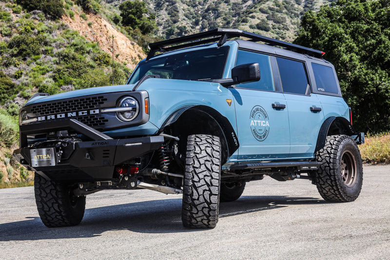 Attica 4x4 2021-2024 Ford Bronco Frontier Series Side Steps
