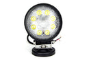27W Round LED Work Light - Cali Raised LED