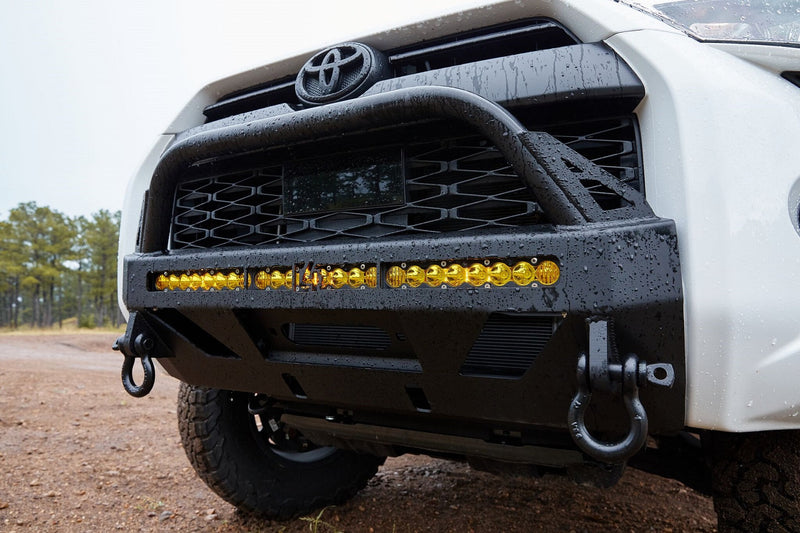 Lo Pro Front Winch Bumper with LED Light Bar