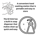 Compact 5 Gallon EZ-Sink
