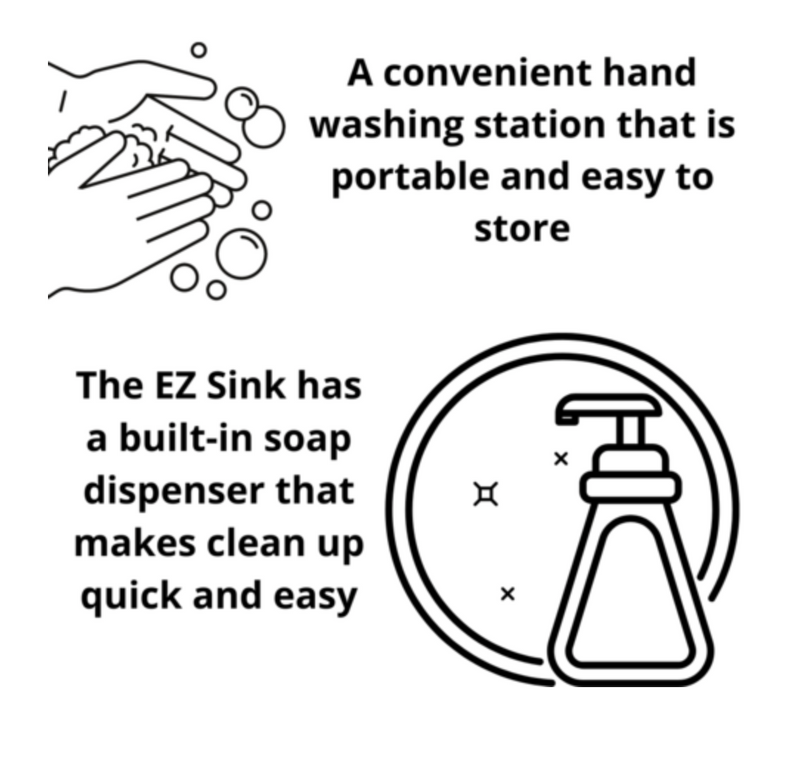 Compact 5 Gallon EZ-Sink