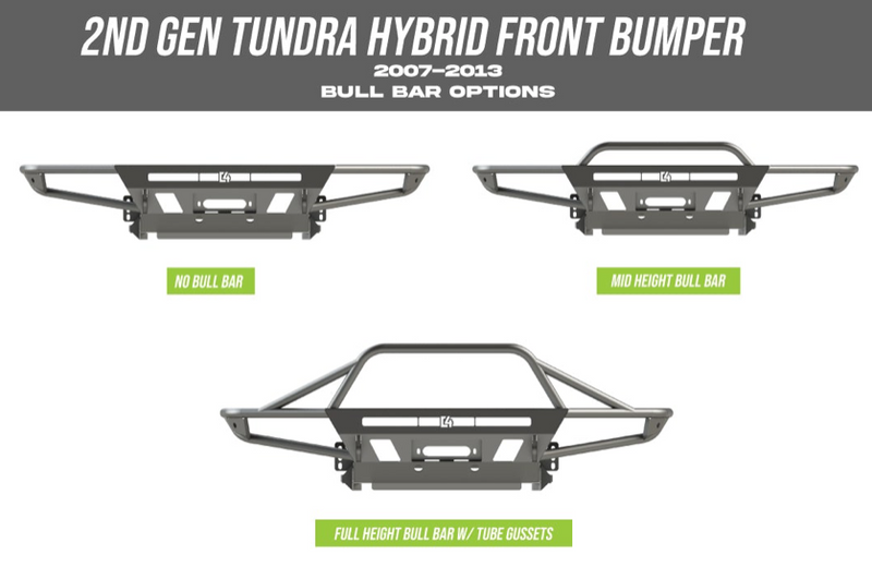 Tundra Hybrid Front Bumper / 2nd gen / 2007-2013