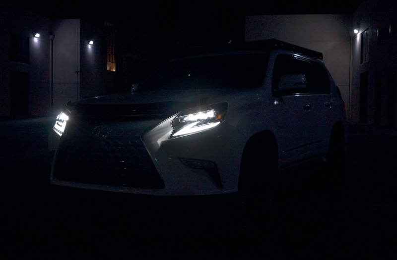 NOVA-Series LED Projector Headlights - Alpha-Black | Lexus GX460 2014-2019