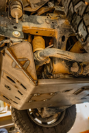 Welded Toyota 4Runner front skid plate