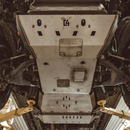 Installed front skid plate for Toyota 4Runner 5th Gen