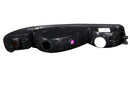 ANZO 1999-2006 GMC Sierra 1500 Euro Parking Lights Black w/ Amber Reflector