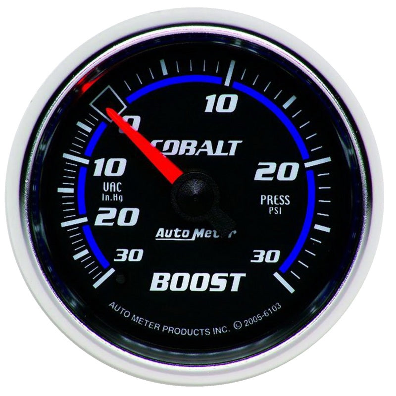Autometer Cobalt 52mm 30psi mechanical Boost Gauge