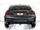 AWE 19-23 BMW 330i / 21-23 BMW 430i Base G2X Touring (Excl. Conv) Axle-Back Exhaust - Diamond Black