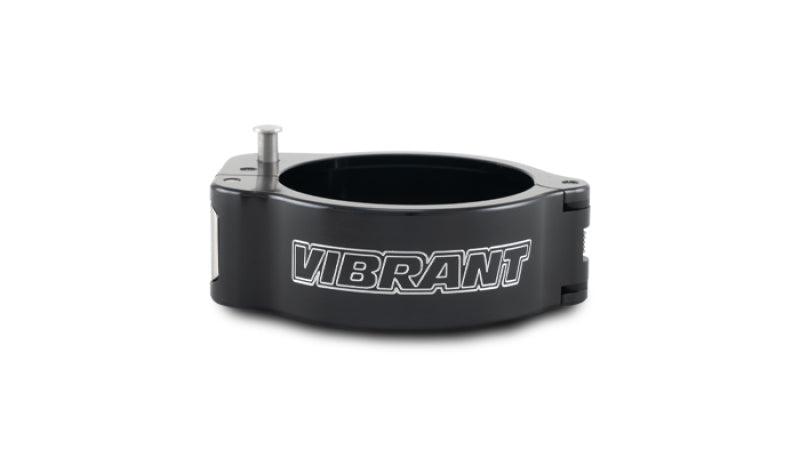 Vibrant 2in O.D. Aluminized HD 2.0 Clamp - Anodized Black (Clamp Only)