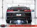 AWE Tuning 16-19 Chevrolet Camaro SS Axle-Back Exhaust - Touring Edition (Quad Chrome Silver Tips)