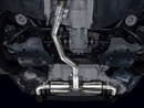 AWE 19-23 BMW 330i / 21-23 BMW 430i Base G2X Touring (Excl. Conv) Axle-Back Exhaust - Diamond Black