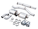 AWE Tuning Subaru BRZ/ Toyota GR86/ Toyota 86 Touring Edition Cat-Back Exhaust- Chrome Silver Tips