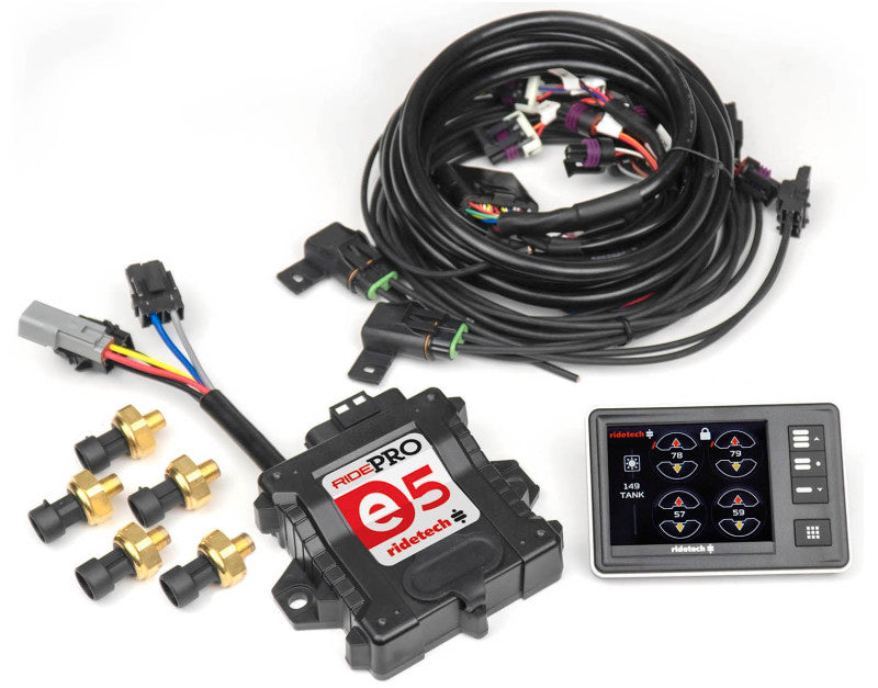 Ridetech RidePro E5 Air Ride Suspension Leveling Control System