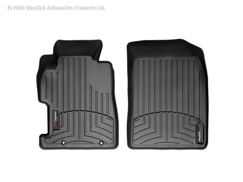WeatherTech 06-11 Honda Civic Front FloorLiner - Black