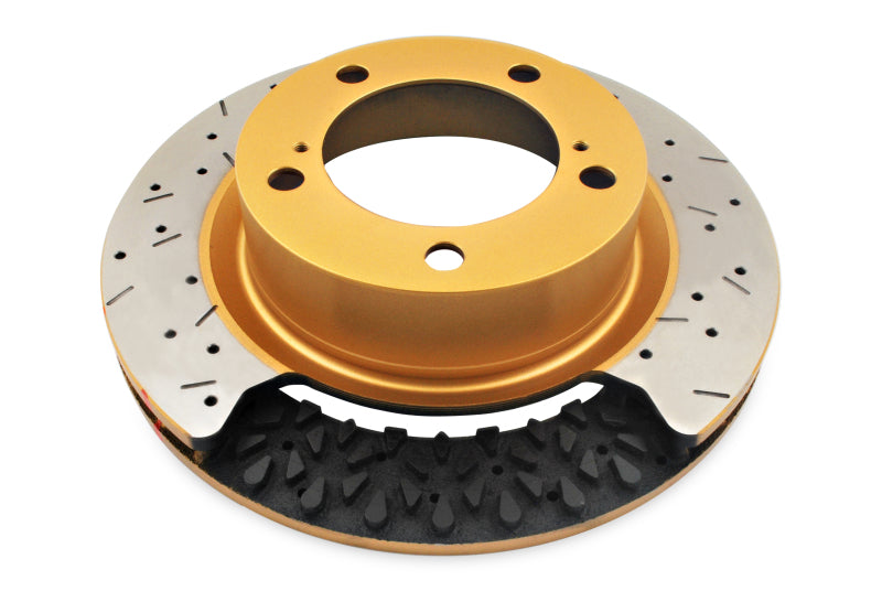 DBA 7/90-96 Turbo/6/89-96 Non-Turbo 300ZX Rear Drilled & Slotted 4000 Series Rotor