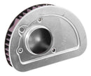 K&N Replacement Unique Air Filter 6.625in L x 4.75in W x 1.625in H with 1 Flange for Harley-Davidson