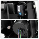 Spyder Ford F150 13-14 Projector Factory Xenon Model- Light Bar DRL Blk PRO-YD-FF15013-LBDRL-HID-BK