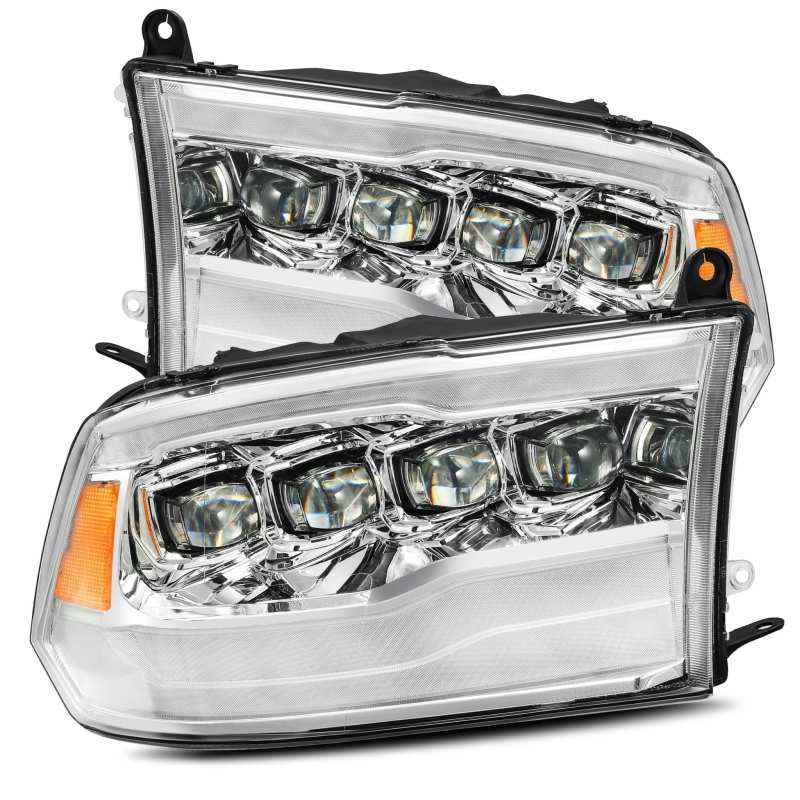 AlphaRex 09-18 Ram Truck NOVA-Series LED Projector Headlights Chrome