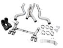 AWE Tuning BMW F8X M3/M4 Track Edition Cat-Back Exhaust - Diamond Black Tips