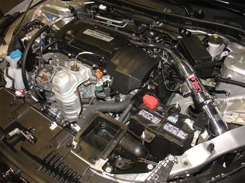 Injen 13-17 Honda Accord 2.4L 4cyl Polished Cold Air Intake w/MR Tech & Air Fusion (Converts to SRI)