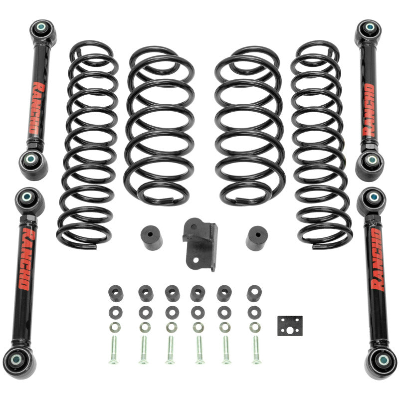Rancho 97-06 Jeep TJ Front and Rear RS6503B Suspension System - Master Part Number / One Box