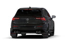 Rally Armor 22-25 VW MK8 Golf GTI/R Black UR Mud Flap w/Blue Logo