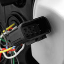 AlphaRex 15-19 Chevrolet Silverado 2500HD/3500HD PRO-Series Halogen Projector Headlights Black