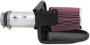 K&N 13-14 Honda Accord 3.5L V6 69 Series Typhoon Air Intake System - Silver Cold Air Intake Kit