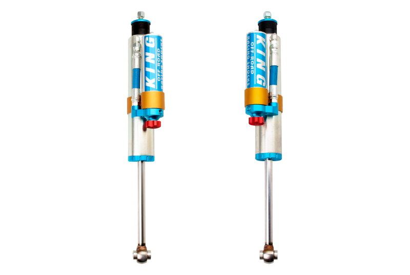King Shocks 2005+ Ford F-250 4WD Front 2.5 Dia Remote Reservoir Shock w/Adj for 1-2.5in Lift (Pair)