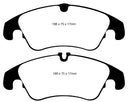 EBC 09-11 Audi A4 2.0 Turbo Greenstuff Front Brake Pads