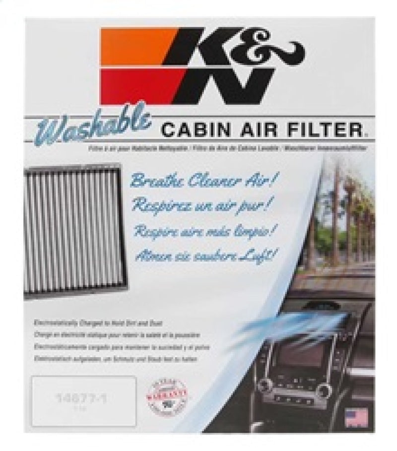 K&N 2018 Jeep Wrangler JL 2.0L/3.6L Cabin Air Filter - 2 Per Box