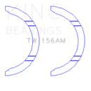 King Engine Bearings Mazda FP/FS Thrust Washer Set