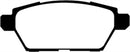 EBC 06-09 Ford Fusion 2.3 Redstuff Rear Brake Pads