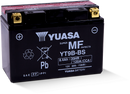 Yuasa YT9B-BS Maintenance Free 12-Volt AGM Battery w/Bottle