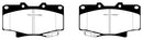 EBC 96-97 Lexus LX450 4.5 Yellowstuff Front Brake Pads
