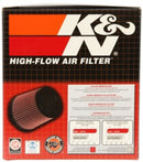 K&N Universal Rubber Filter Round Tapered 4.625in Top OD x 5in Base OD x 4in H