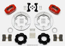 Wilwood Forged Dynalite Front Hat Kit 11.00in GT Rotor Red 95-05 Miata