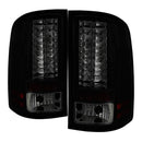 Spyder GMC Sierra 07-13 (Not 3500 Dually 4 Rear Wheels)LED Tail Lights Blk Smke ALT-YD-GS07-LED-BSM