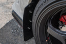 Rally Armor 17-22 Honda Civic Type R Black UR Mud Flap w/White Logo