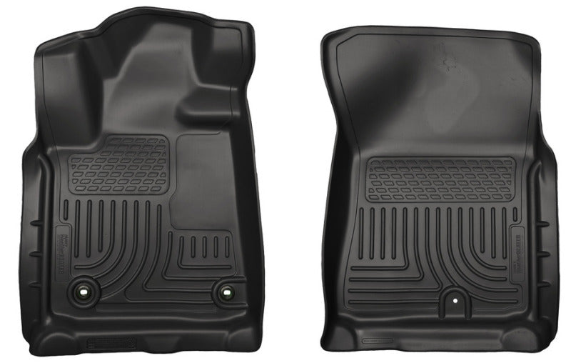 Husky Liners 12-13 Toyota Tundra Weatherbeater Black Front Floor Liners