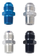 Fragola -8AN x 1/2 NPT Straight Adapter - Black