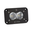 Baja Designs S2 Pro Black Flush Mount LED Auxiliary Light Pod - Clear Work/Scene