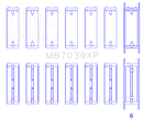 King Engine Bearings BMW M20/M50 2.0L/2.5L/2.7L Performance Main Bearing Set - Size STDX