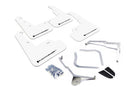 Rally Armor 15-21 Subaru WRX/STI White UR Mud Flap w/Black Logo